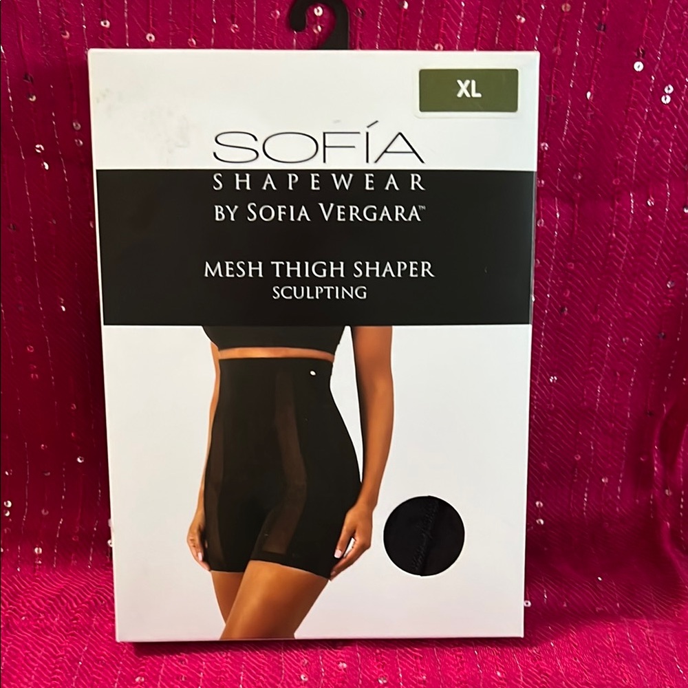 Sofia Shapewear Mesh Thigh Shaper XL